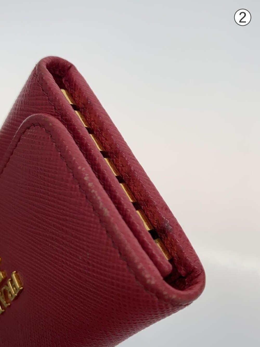 Prada Key Case Wallet Pink - Picture 7 of 8